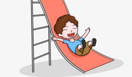 漫画滑滑梯,童年的快乐时光